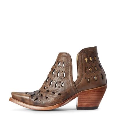 Ariat Dixon Studded Kahve Western Csizma Bayan (38360-056)